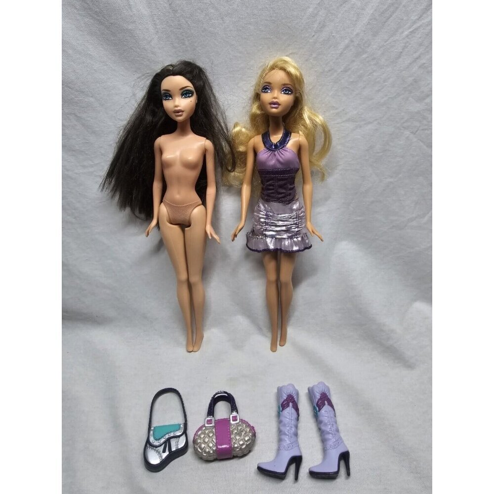 My Scene Jewel It - Delancey And Kennedy Dolls Lot Of 2- Rare